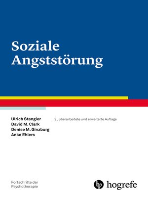 cover image of Soziale Angststörung